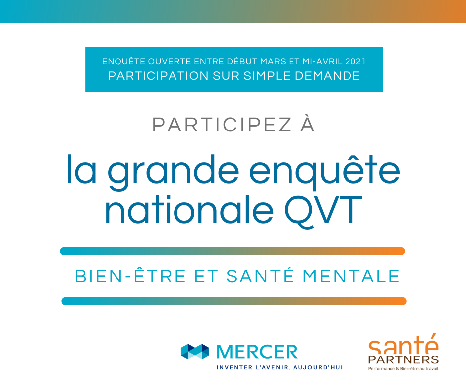 Santé et bien-être au travail : et vous, où en êtes-vous ?!